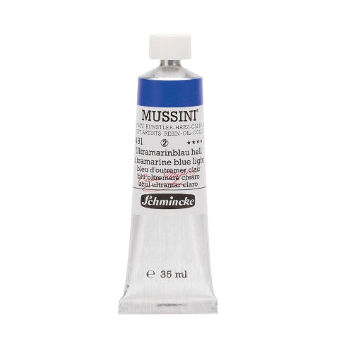 Schmincke MUSSINI Oil Paint Ultramarine Blue Light 35ml