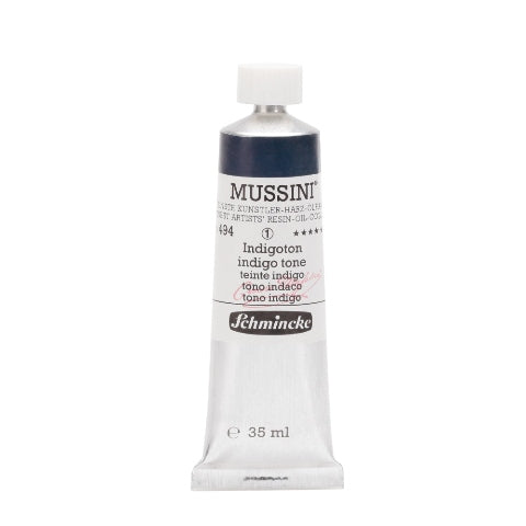 Schmincke MUSSINI Oil Paint Indigo Blue 35ml