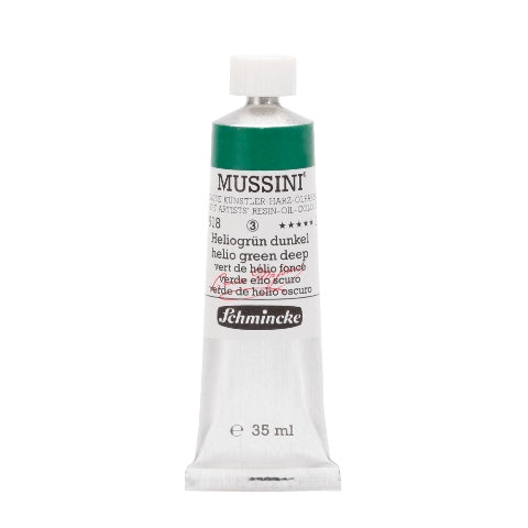 Schmincke MUSSINI Oil Paint Helio Green Deep 35ml