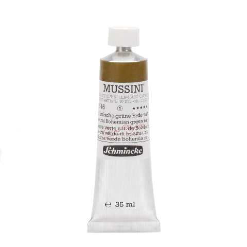 Schmincke MUSSINI Oil Paint Natural Bohemian Green Earth 35ml