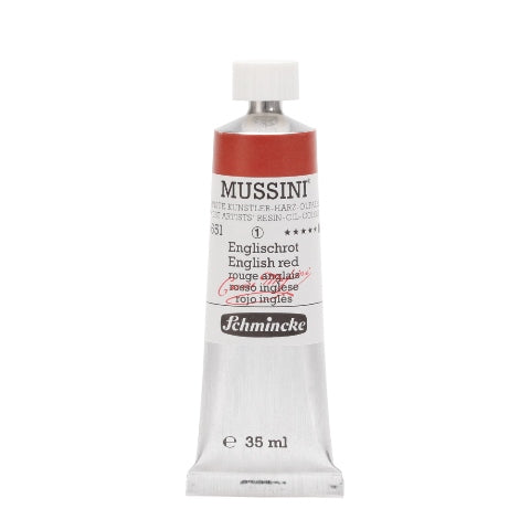 Schmincke MUSSINI Oil Paint English Red