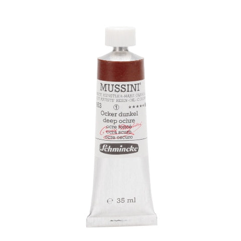 Schmincke MUSSINI Oil Paint Deep Ochre 35ml