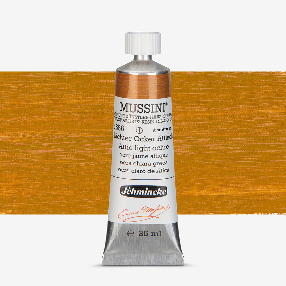 Schmincke MUSSINI Oil Paint Attic Light Ochre