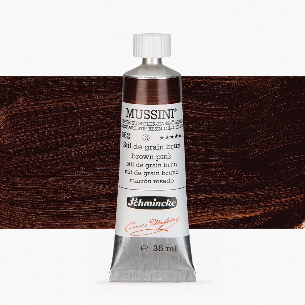 Schmincke MUSSINI Oil Paint Brown Pink