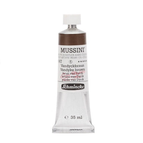 Schmincke MUSSINI Oil Paint Vandyke Brown 35ml