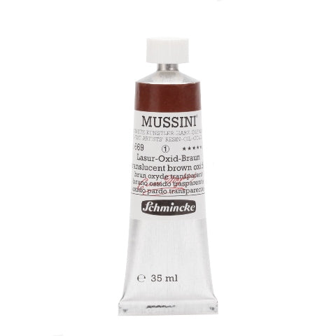 Schmincke MUSSINI Oil Paint Transparent Brown Oxide