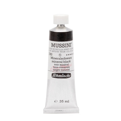 Schmincke MUSSINI Oil Paint Mineral Black 35ml