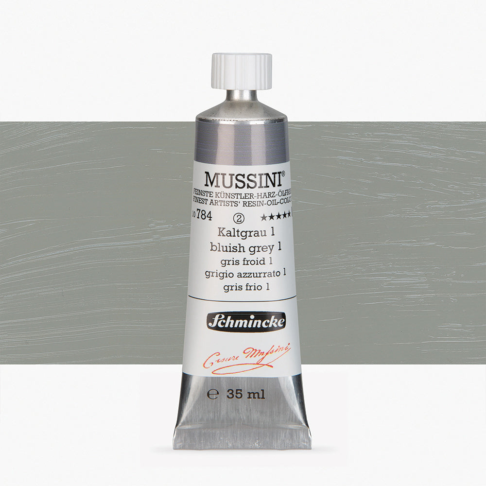 Schmincke MUSSINI Oil Paint Bluish Grey 1