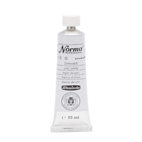 Schmincke Norma Professional Oil Paint Zinc White 35ml