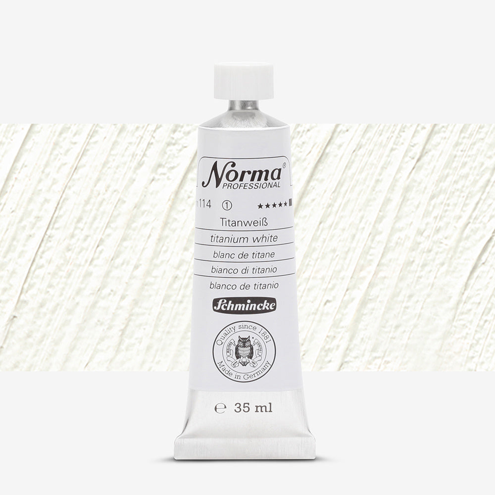 Schmincke Norma Professional Oil Paint Titanium White