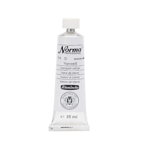 Schmincke Norma Professional Oil Paint Titanium White 35ml