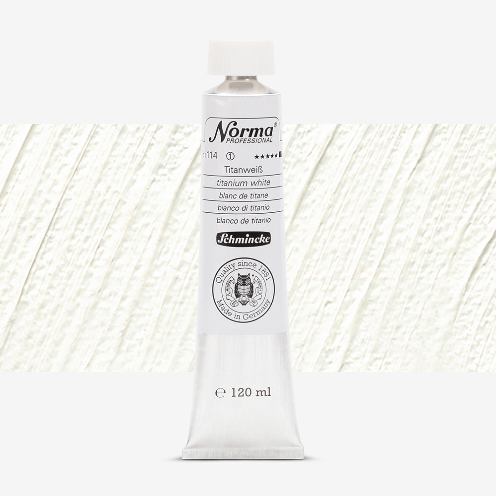 Schmincke Norma Professional Oil Paint Titanium White
