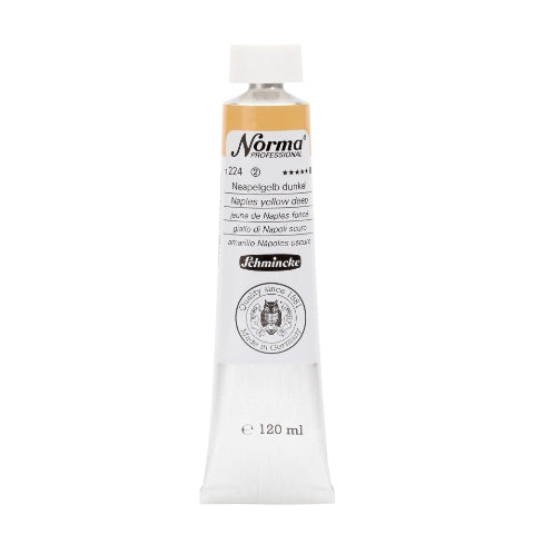 Schmincke Norma Professional Oil Paint Naples Yellow Deep