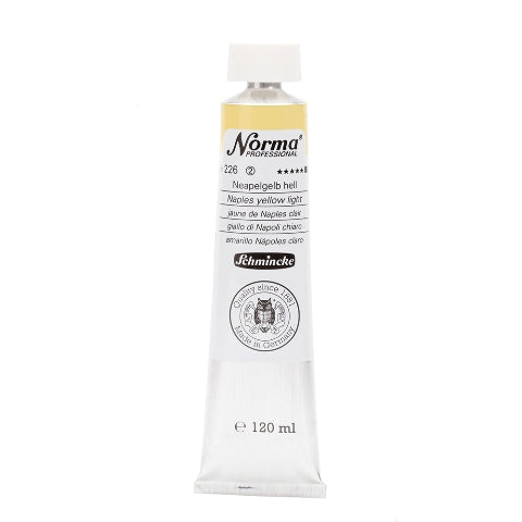 Schmincke Norma Professional Oil Paint Naples Yellow Light