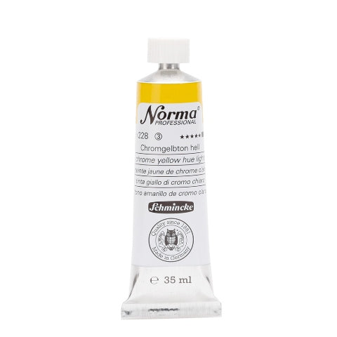 Schmincke Norma Professional Oil Paint Chrome Yellow Hue Light 35ml