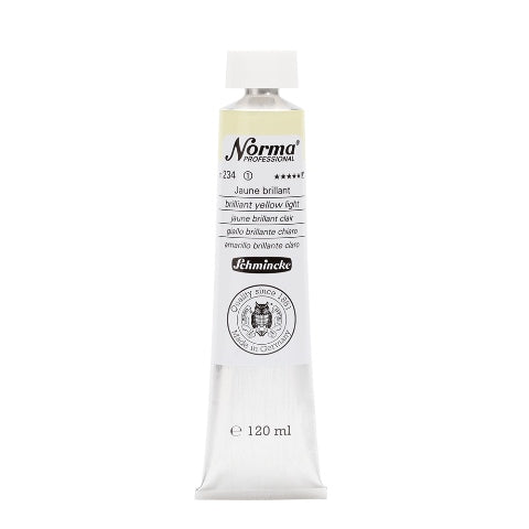 Schmincke Norma Professional Oil Paint Brilliant Yellow Light