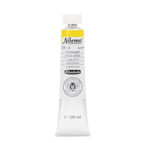 Schmincke Norma Professional Oil Paint Lemon Yellow