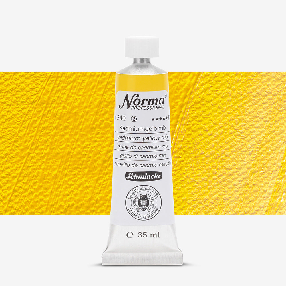 Schmincke Norma Professional Oil Paint Cadmium Yellow