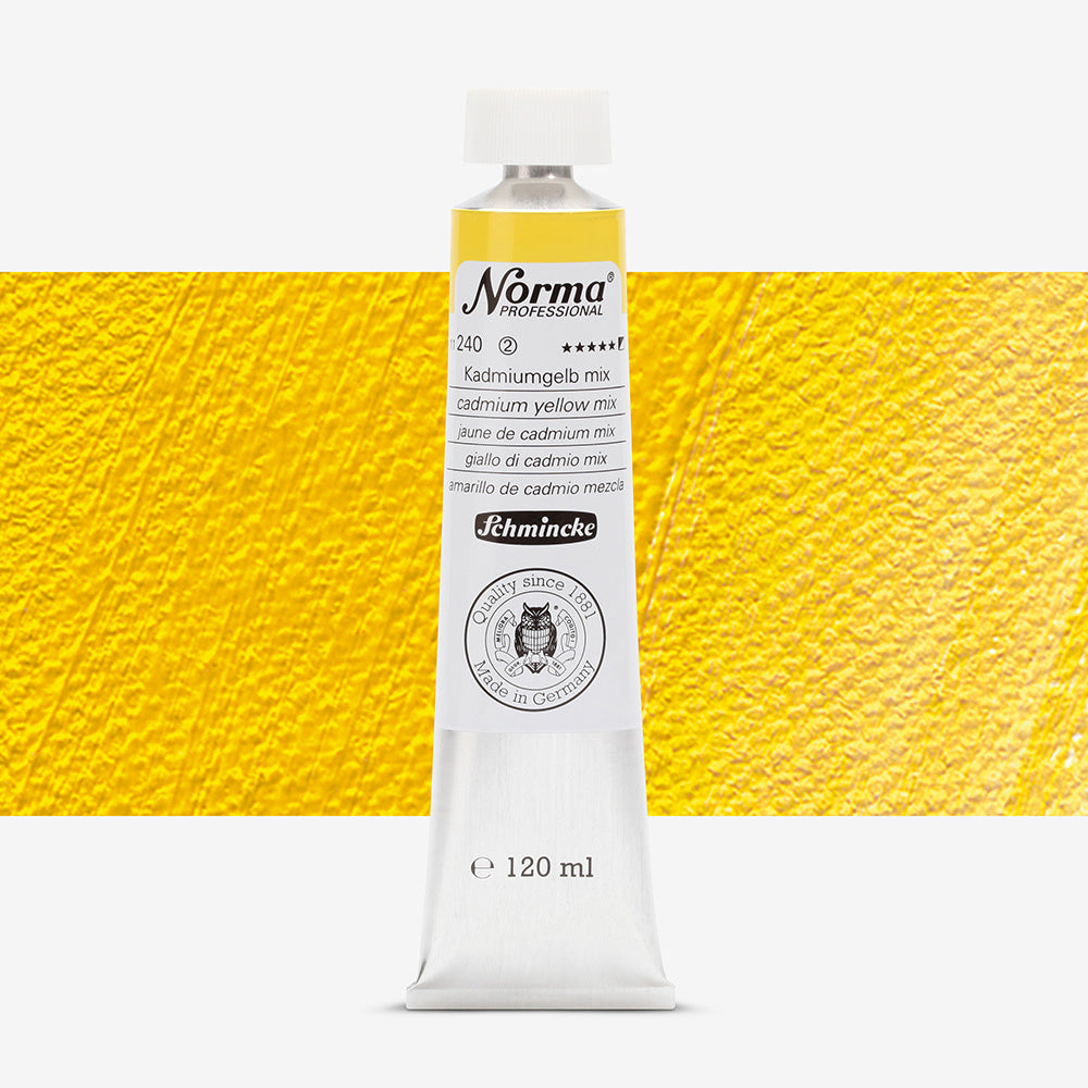 Schmincke Norma Professional Oil Paint Cadmium Yellow