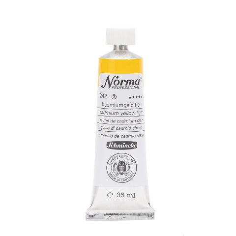 Schmincke Norma Professional Oil Paint Cadmium Yellow Light