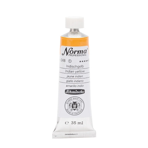 Schmincke Norma Professional Oil Paint Indian Yellow