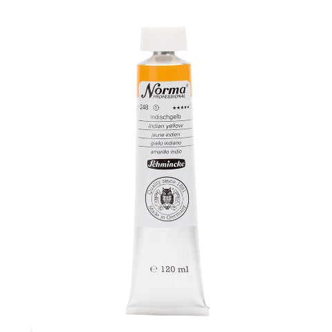 Schmincke Norma Professional Oil Paint Indian Yellow