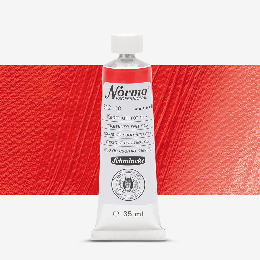 Schmincke Norma Professional Oil Paint Cadmium Red