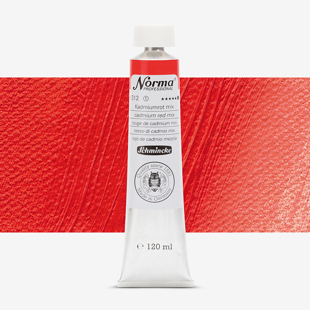 Schmincke Norma Professional Oil Paint Cadmium Red