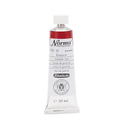 Schmincke Norma Professional Oil Paint Madder Red