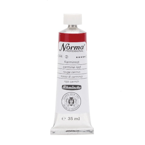 Schmincke Norma Professional Oil Paint Carmine Red