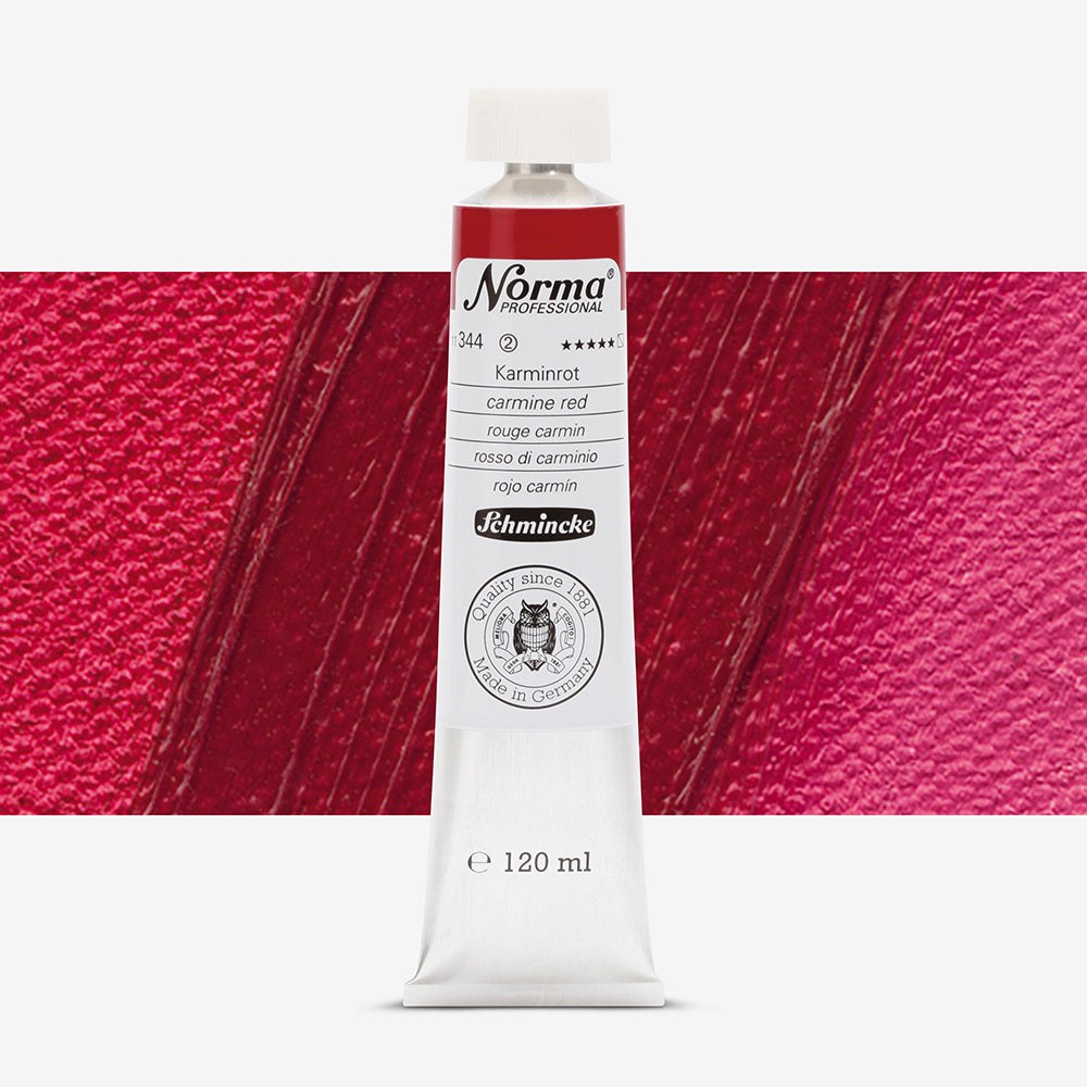Schmincke Norma Professional Oil Paint Carmine Red