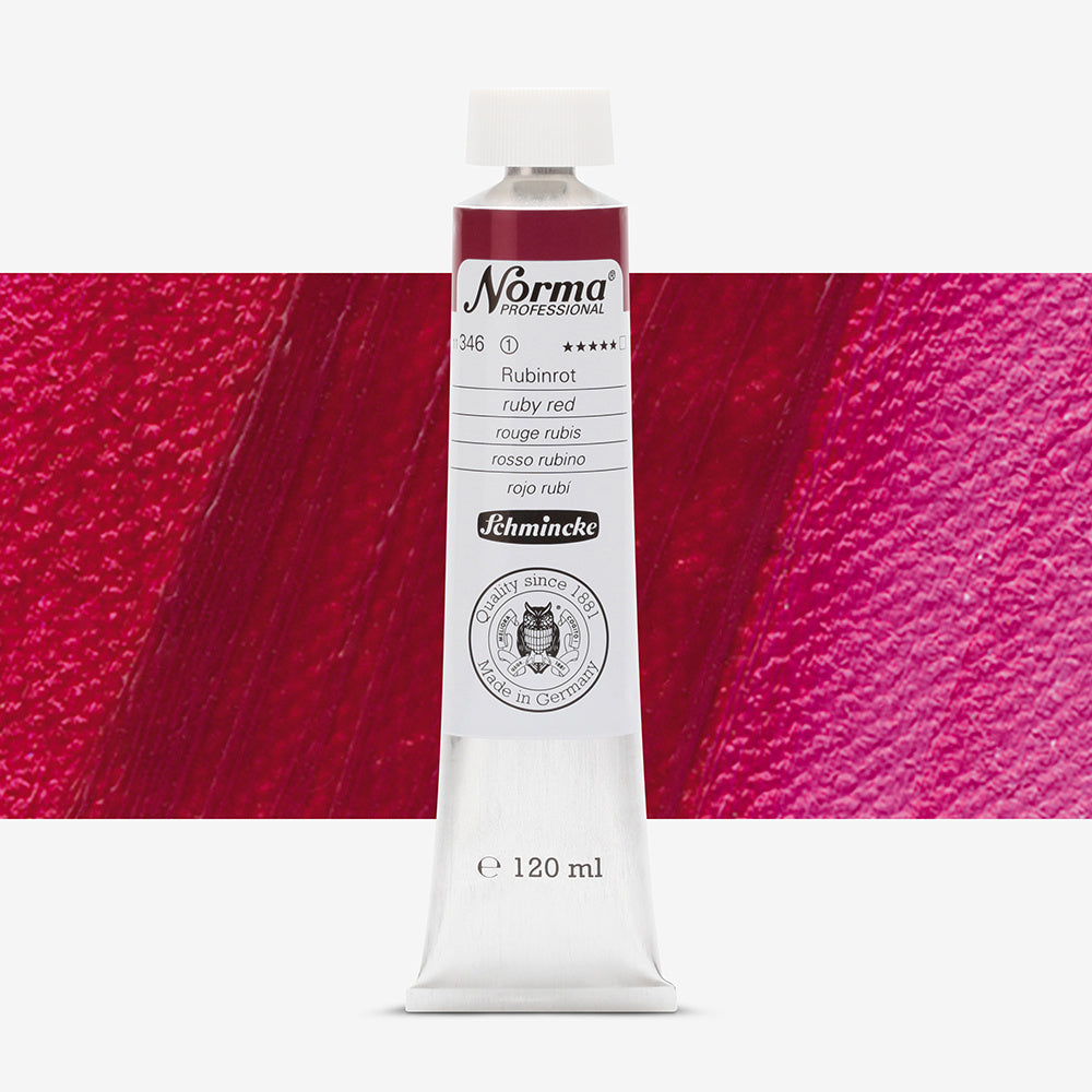 Schmincke Norma Professional Oil Paint Ruby Red