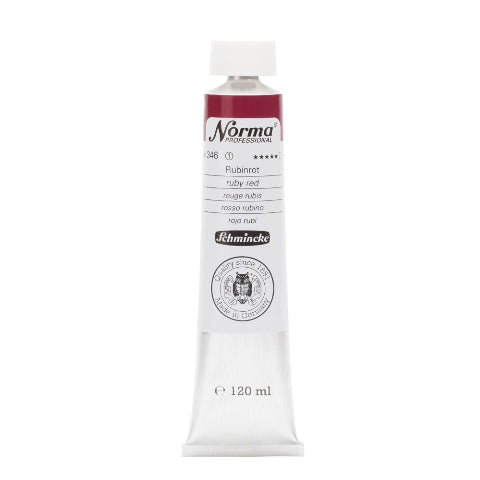 Schmincke Norma Professional Oil Paint Ruby Red 120ml