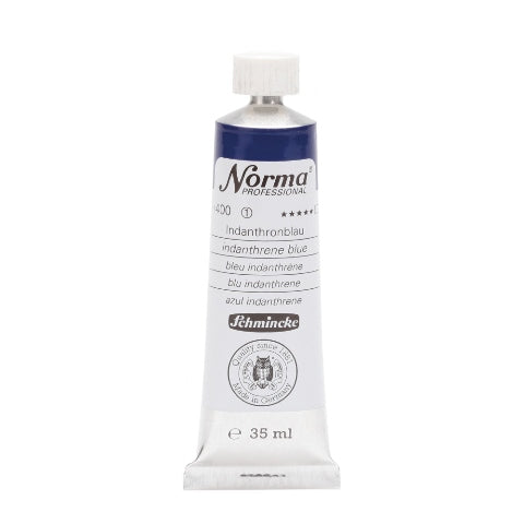 Schmincke Norma Professional Oil Paint Indanthrene Blue 35ml