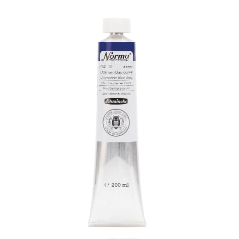 Schmincke Norma Professional Oil Paint Ultramarine Blue Deep