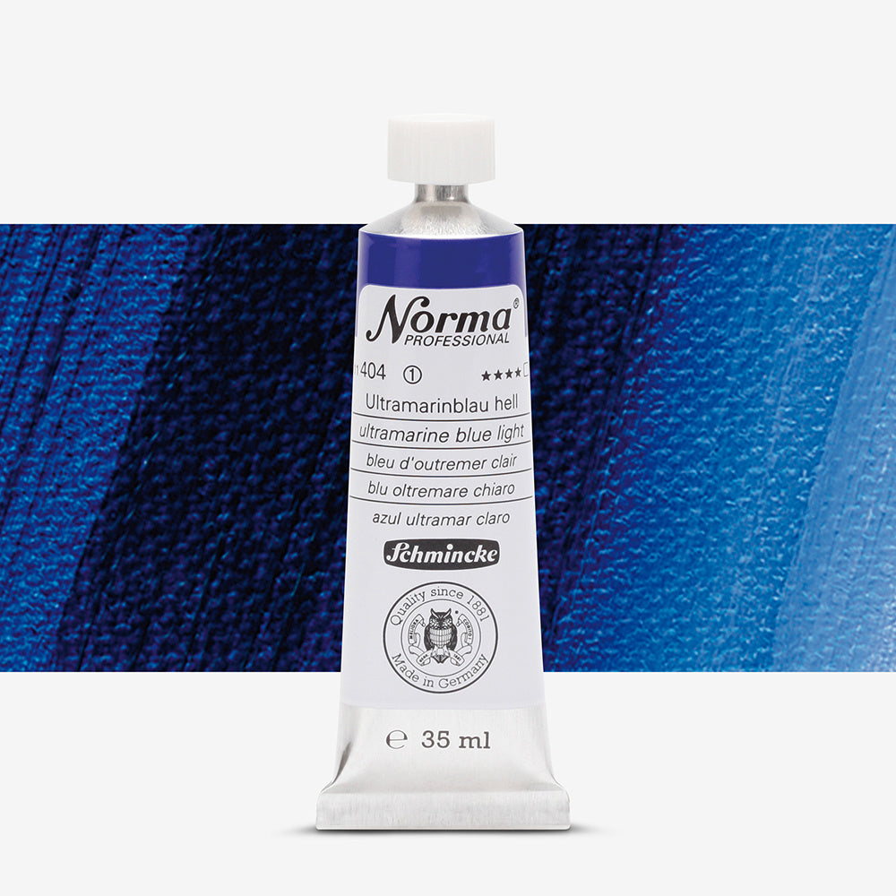Schmincke Norma Professional Oil Paint Ultramarine Blue Light