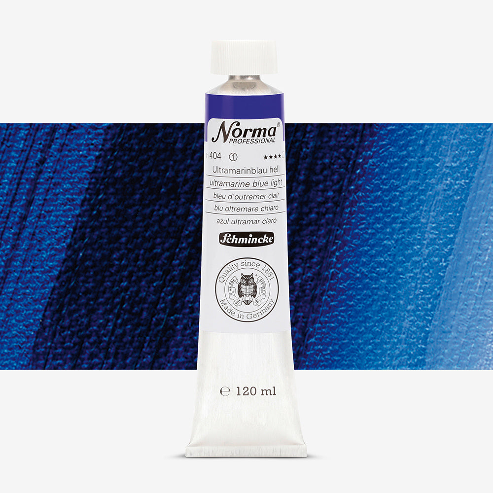 Schmincke Norma Professional Oil Paint Ultramarine Blue Light