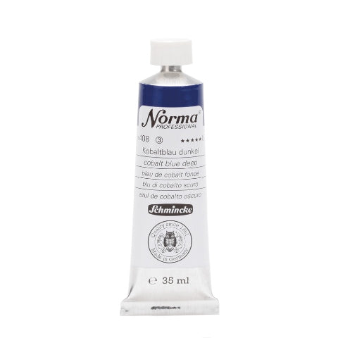 Schmincke Norma Professional Oil Paint Cobalt Blue Deep 35ml