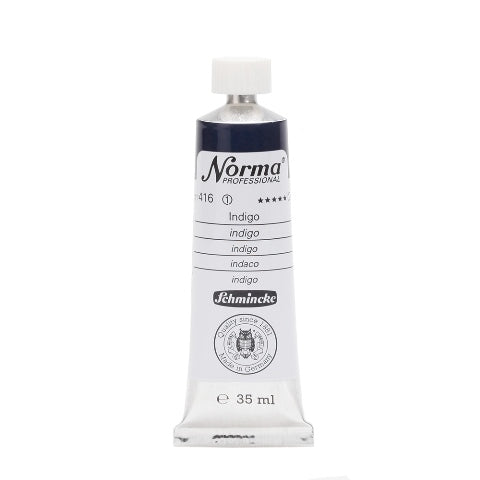 Schmincke Norma Professional Oil Paint Indigo 35ml