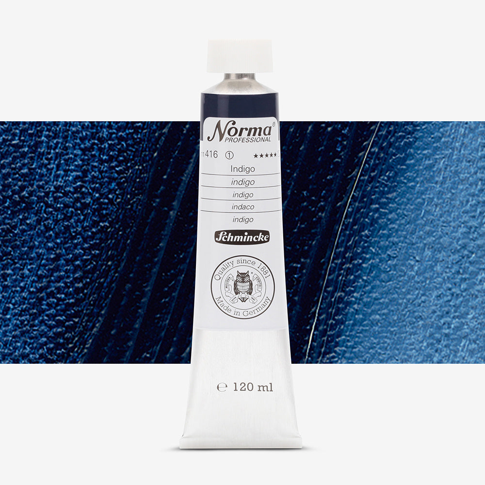 Schmincke Norma Professional Oil Paint Indigo