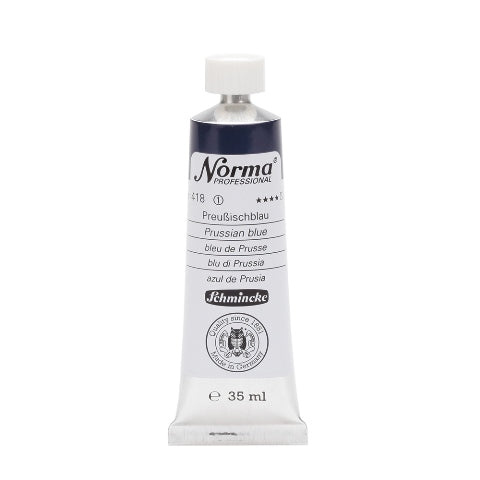Schmincke Norma Professional Oil Paint Prussian Blue