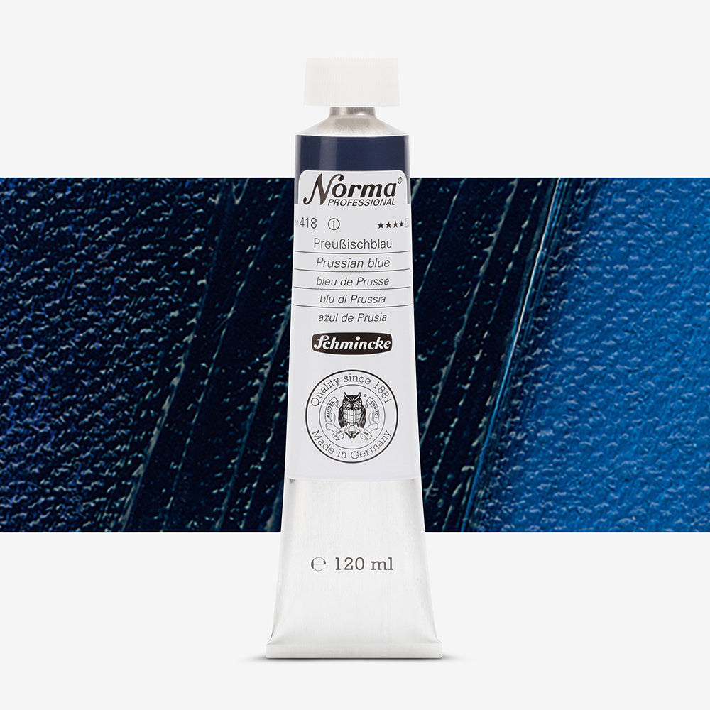 Schmincke Norma Professional Oil Paint Prussian Blue