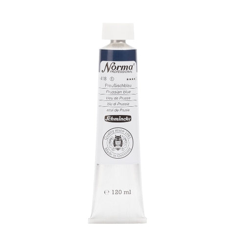 Schmincke Norma Professional Oil Paint Prussian Blue