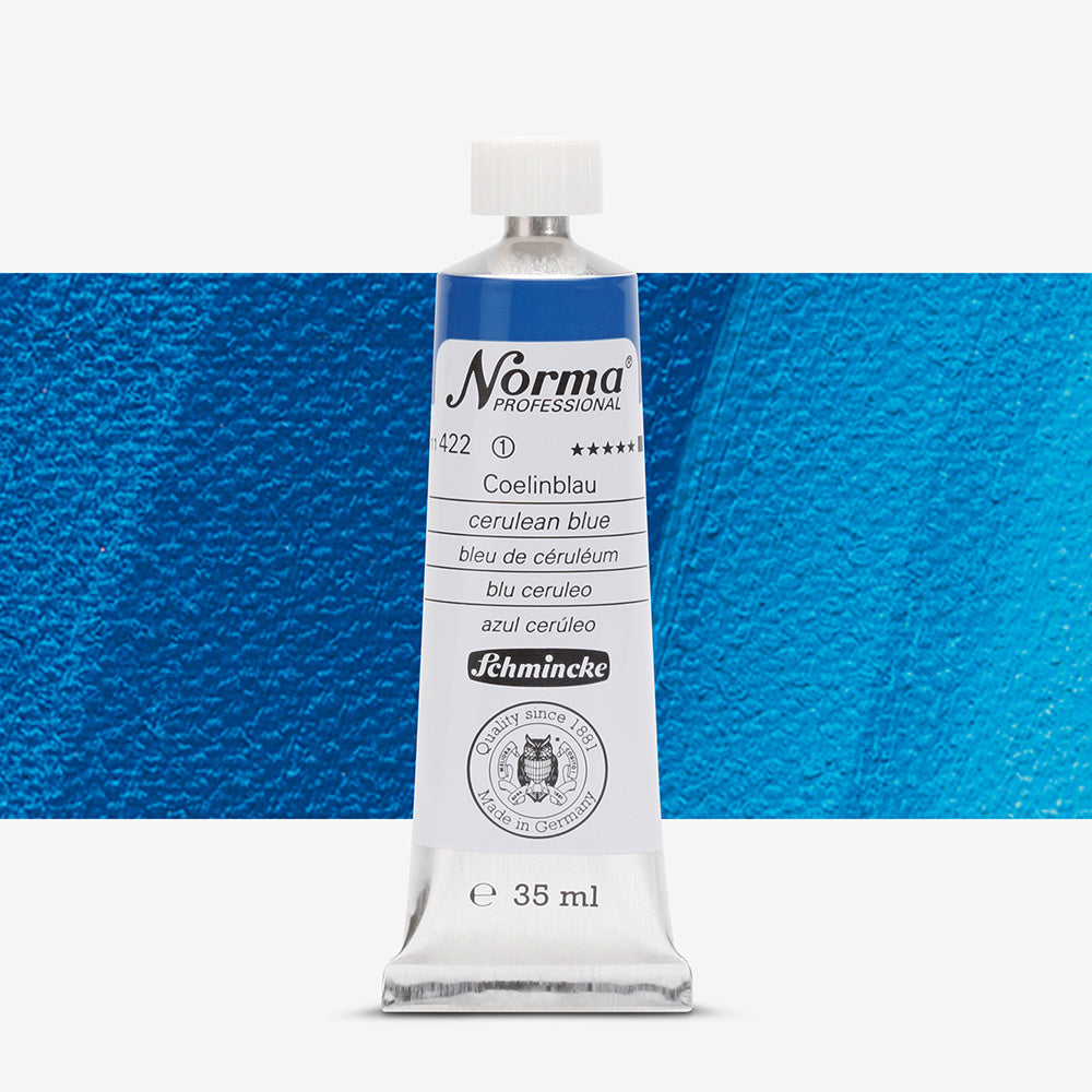 Schmincke Norma Professional Oil Paint Cerulean Blue