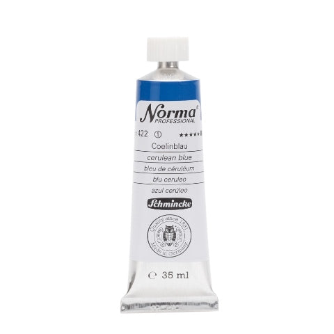 Schmincke Norma Professional Oil Paint Cerulean Blue