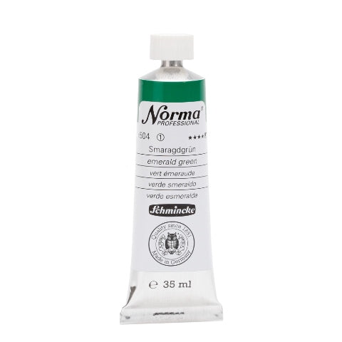 Schmincke Norma Professional Oil Paint Emerald Green 35ml