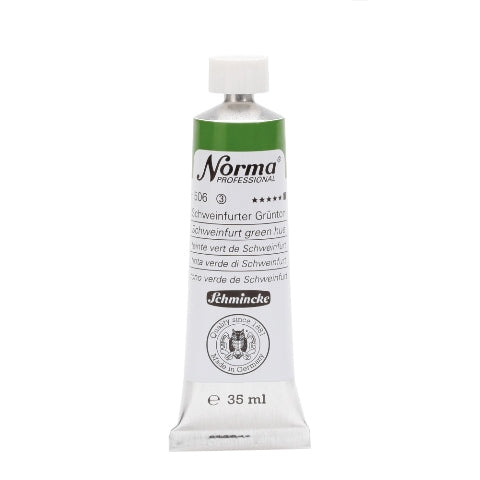 Schmincke Norma Professional Oil Paint Schweinfurt Green Hue
