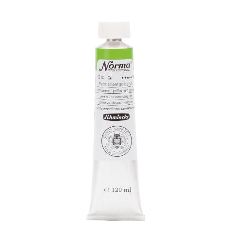 Schmincke Norma Professional Oil Paint Permanent Yellowish-Green