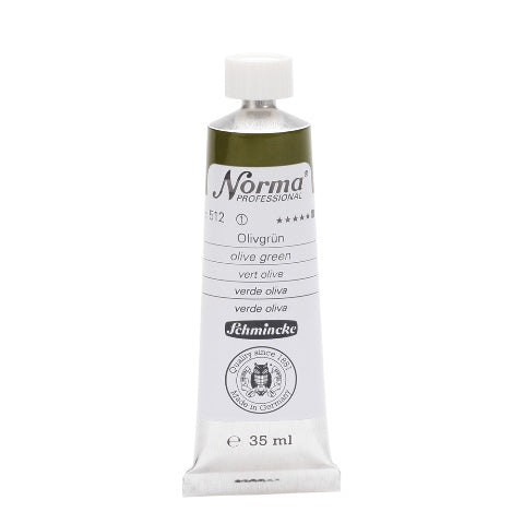 Schmincke Norma Professional Oil Paint Olive Green
