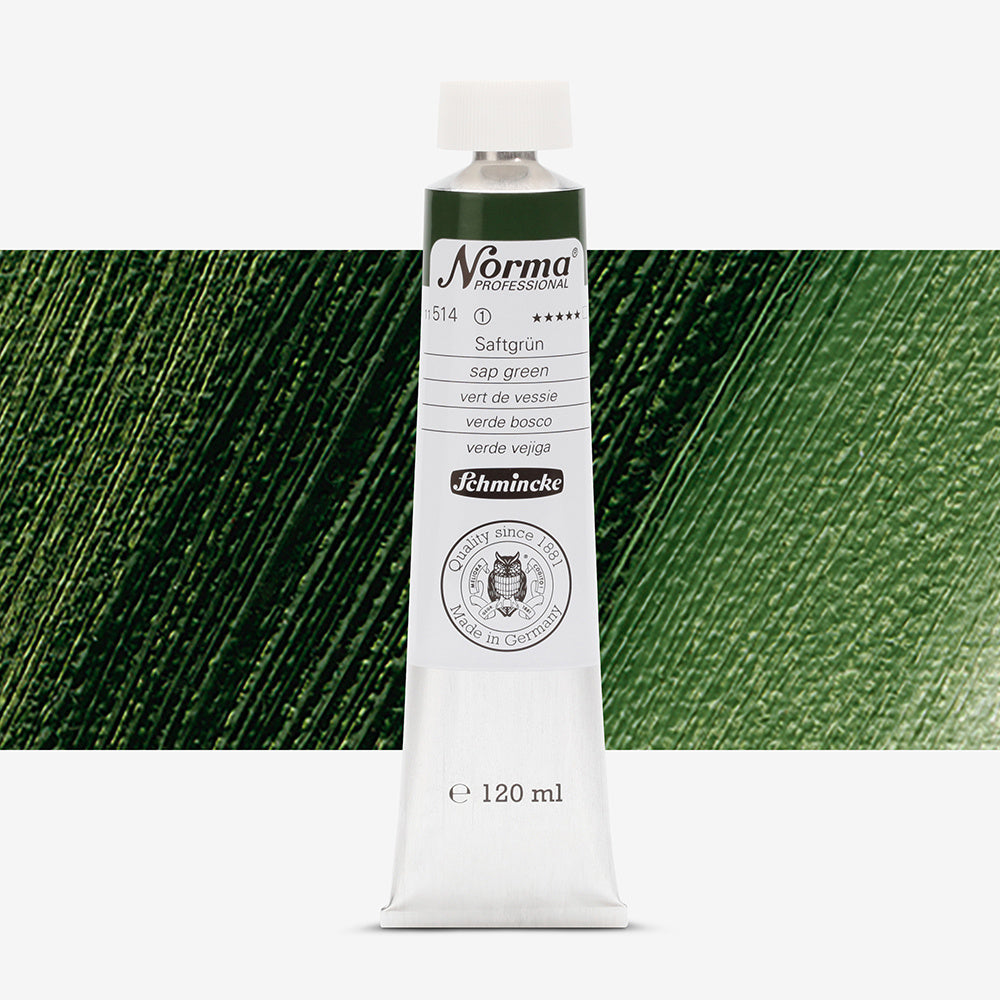 Schmincke Norma Professional Oil Paint Sap Green